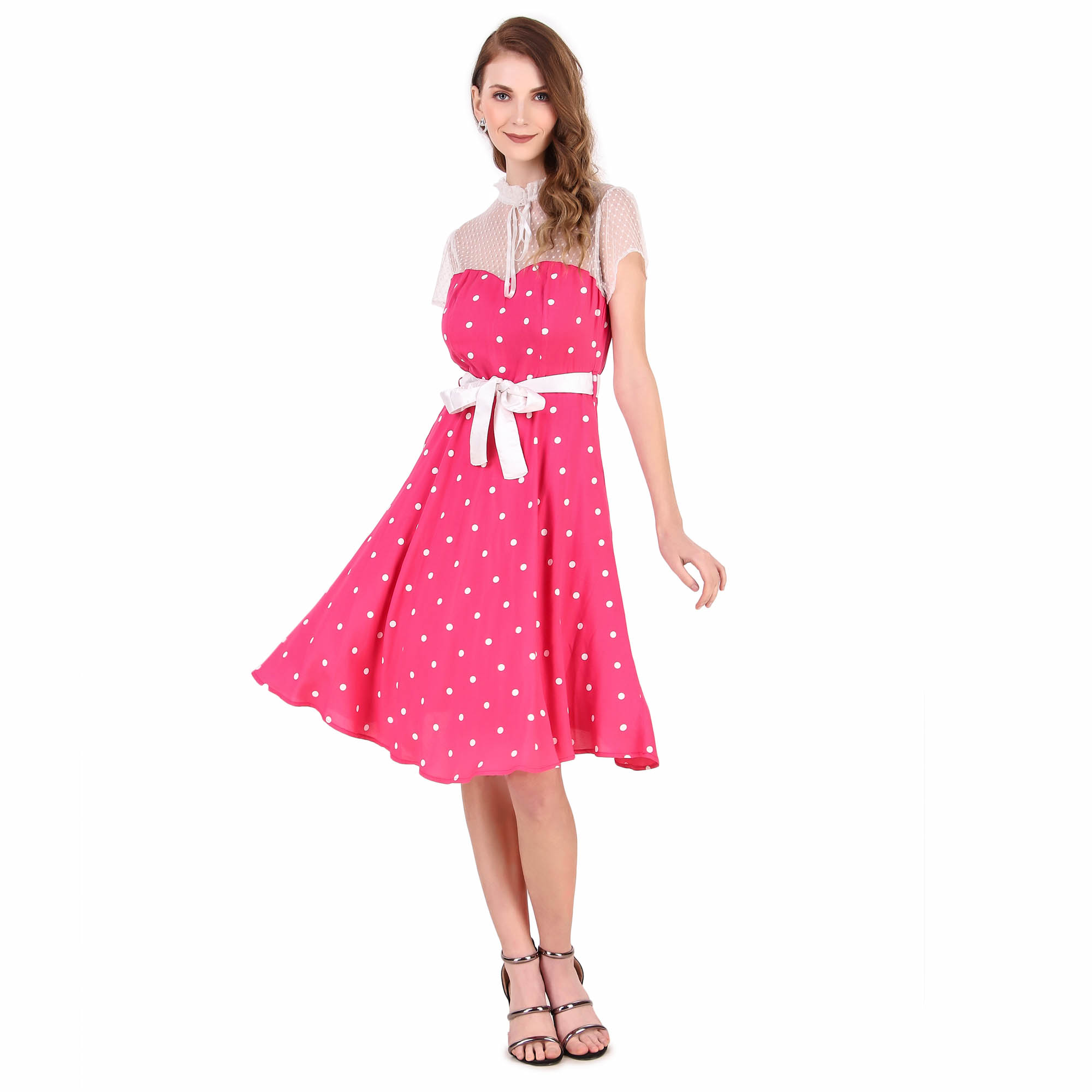 (image for) Women's 1950s Vintage Retro Swing Rockabilly Pinup Dress