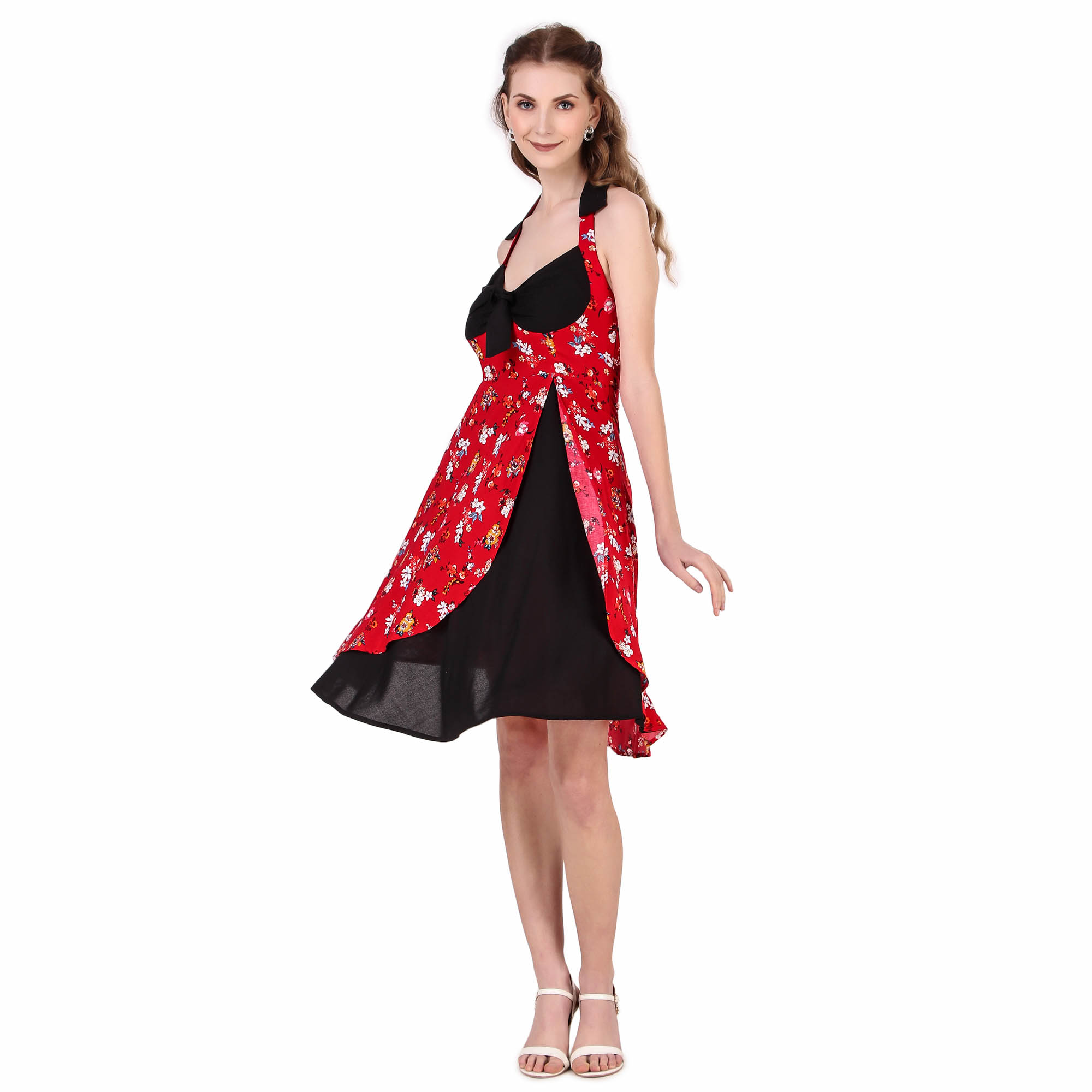 (image for) Women 1950s Vintage Rockabilly Swing Pinup Retro Dress