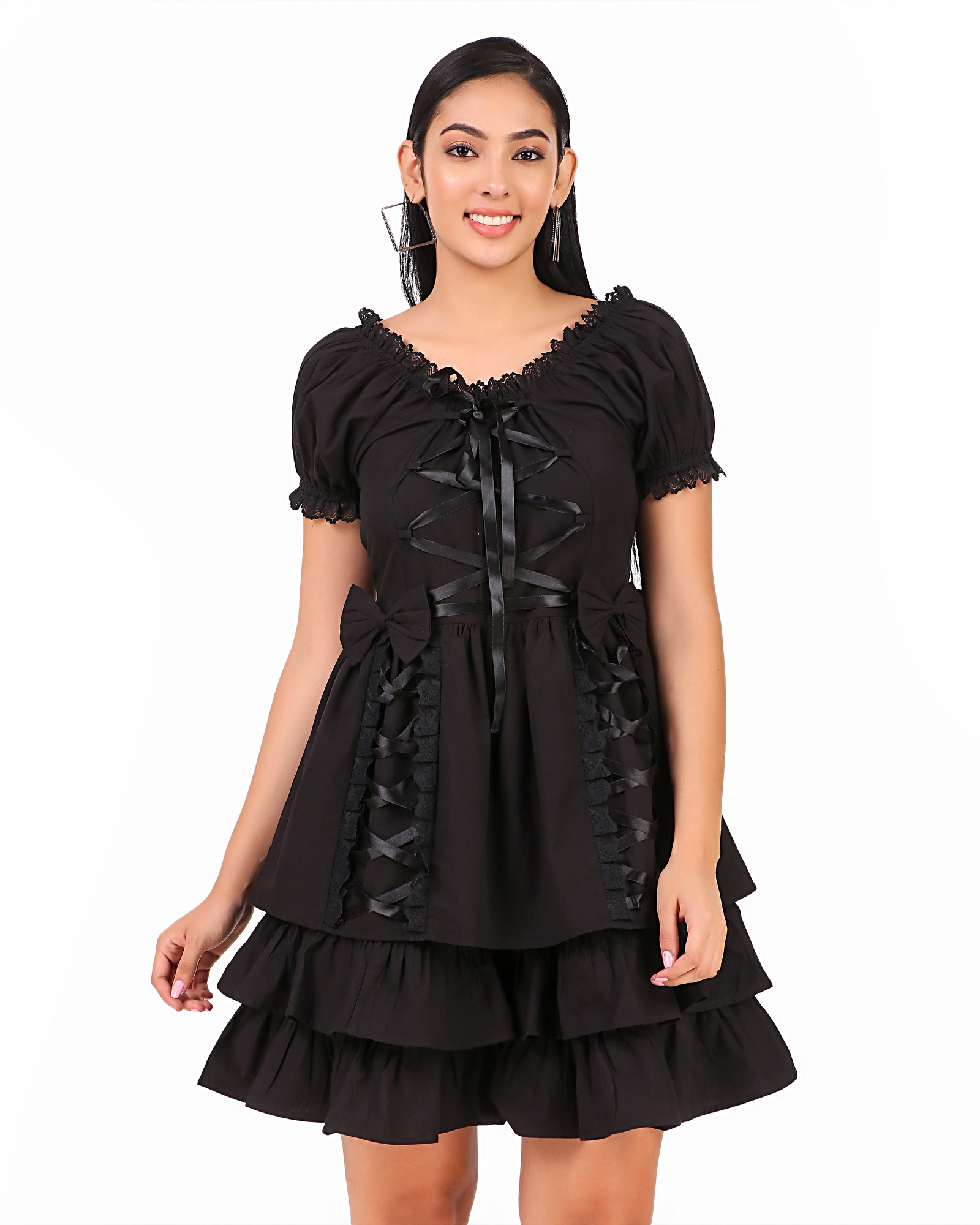 Lolita Ribbon Dress - Click Image to Close