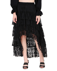 (image for) Steampunk Contoured Net Skirt