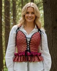 (image for) Heritage Peplum Lace-Up Bodice