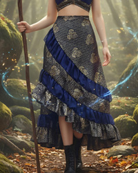 (image for) Heritage Tiered Wrap Skirt