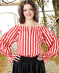 (image for) Anne Bonney Striped Blouse