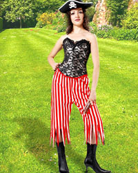 (image for) Rachel Wall Striped Pants