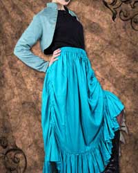 (image for) Step In Time Full Length Ruffle Skirt