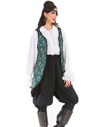 (image for) Angelica Brocade Privateer Vest