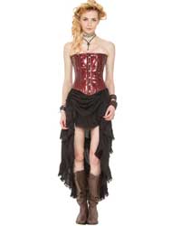 (image for) Steampunk Skirt with Shredded Raw Edges