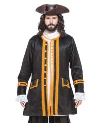 (image for) Admiral Norrington Coat – Black