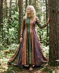 (image for) Artisan Upcycled Saree Gown