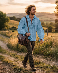 (image for) The Wanderer’s Lace-Up Tunic