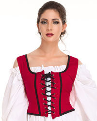 Reversible Wench Bodice (Decorated)